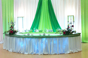 Brauttisch Hochzeitsdekoration